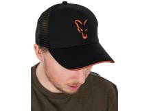 Obrázek k výrobku 72859 - FOX Kšiltovka Collection Trucker Cap Black Orange