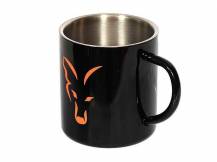 Obrázek k výrobku 53701 - FOX Stainless Black XL 400ml Mug FFF Hrnek