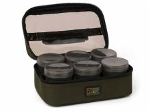 Obrázek k výrobku 53574 - FOX Taška na nástrahy R-Series Hookbaits Bag 8 Pots