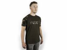 Obrázek k výrobku 70048 - FOX Tričko Camo Khaki Chest Print T-Shirt