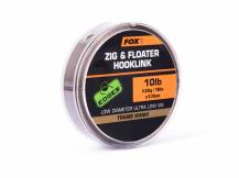 Obrázek k výrobku 70687 - FOX Vlasec Edges Zig & Floater Hooklink 100 m 0.30 mm 15 Lb