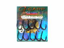 Obrázek k výrobku 65788 - GAMAKATSU Háček G-Carp Super Snag Hook Black 10 ks - Velikost 1