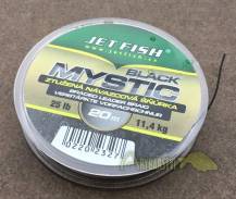 Obrázek k výrobku 54756 - JET FISH Návazcová šňůra Mystic Black 25 lb 20 m