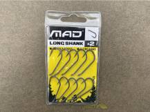 Obrázek k výrobku 70801 - MAD Háček Long Shank Hook 10 ks - Velikost: 8