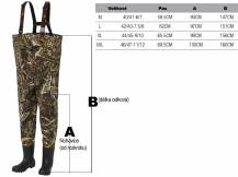 Obrázek k výrobku 72181 - PROLOGIC Prsačky Max5 Taslan Chest Boot Foot Waders