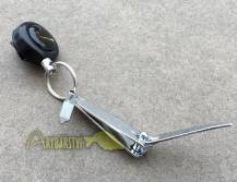 Obrázek k výrobku 58560 - RON THOMPSON Pin-on-Reel w/Line Clipper Jojo s cvakátkem na šňůru