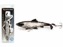 Obrázek k výrobku 68004 - SAVAGE GEAR Wobler 3D SmashTail Minnow - Velikost: 13.5 cm, Hmotnost: 38 g, Zbarvení: Black Ghost