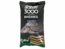 Obrázek k výrobku 72170 - SENSAS Krmítková směs 3000 Super Bream 1 kg Fish Meal