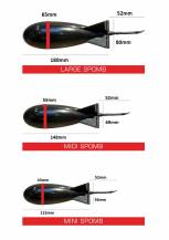 spomb raketa krmici bait rocket black 1 1