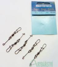 Obrázek k výrobku 59825 - SPRO Karabinka s obratlíkem Fast Lock Snap Swivel