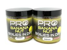 Obrázek k výrobku 73590 - STARBAITS Boilies in Dip PRO Banana Nut 150 g