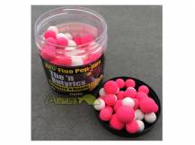 Obrázek k výrobku 69208 - STRATEGY BAITS Plovoucí Boilies POP16/12 THE N BUTYRIC 100 g - Průměr: 12+16 mm, Balení: 100 g, Příchuť: Mulberry