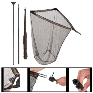 FOX Lever Lok Landing Net Kaprový podběrák