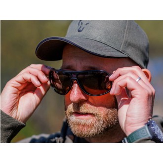 FOX Polarizační brýle AV8 Black Camo Brown Lense