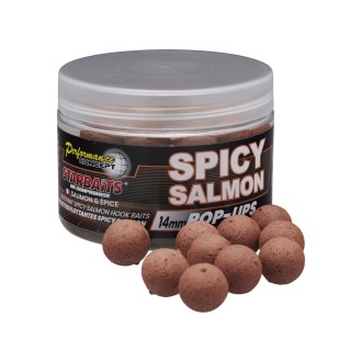 STARBAITS Plovoucí Boilies Pop Up 50 g Spicy Salmon