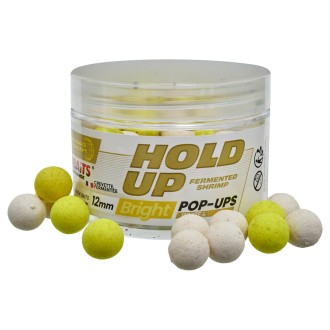 STARBAITS Plovoucí Boilies Bright Pop Up 50 g Hold Up Fermented Shrimp