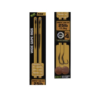 FOX Návazec Wide Gape Rigs 2 ks