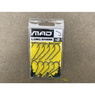 MAD Háček Long Shank Hook 10 ks