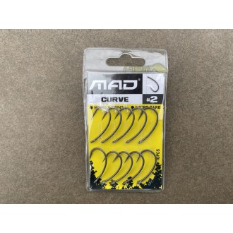 MAD Háček Curve Hook 10 ks