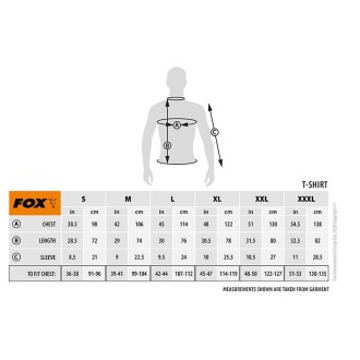 FOX Tričko Camo Khaki Chest Print T-Shirt