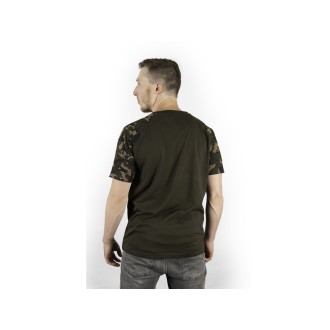 FOX Tričko Camo Khaki Chest Print T-Shirt