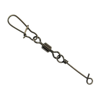 SPRO Obratlík s karabinkou Rolling Swivel with No-Knot Fastlock 5ks